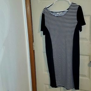 AA Studio Black & White Dress 16